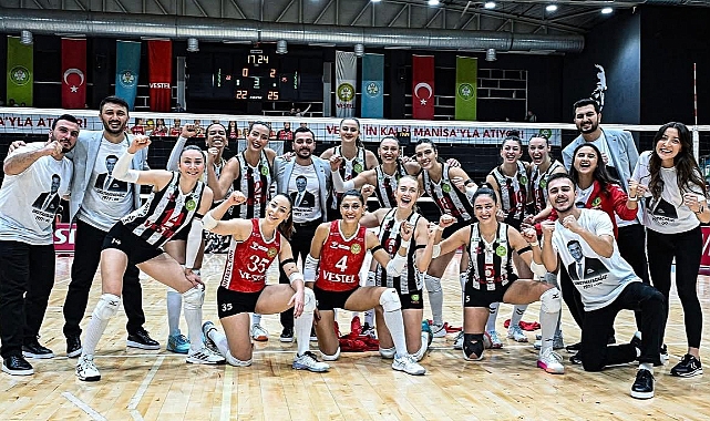 Vestel Manisa Büyükşehir Belediyespor Havran’a set vermedi