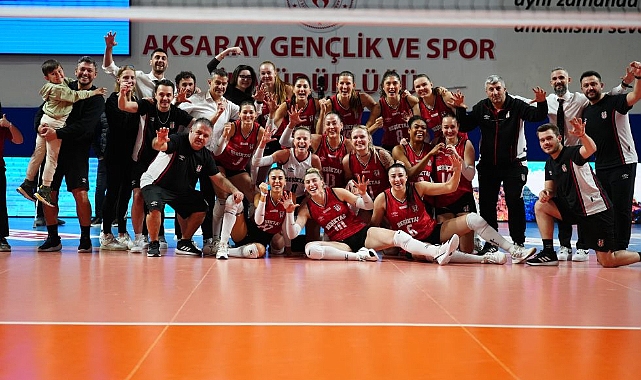 Beşiktaş beş setlik maçtan galip çıktı