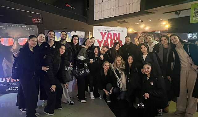 Beşiktaş Naviosa'nın sinama keyfi