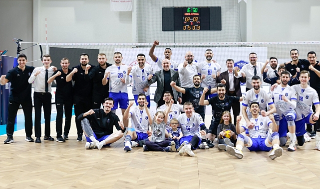 Gebze’nin Efeleri ligin güçlü takımı Halkbank’a karşı