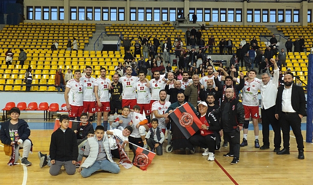 Sungurlu Belediyespor, Yücelen Anamur Spor’a set vermedi