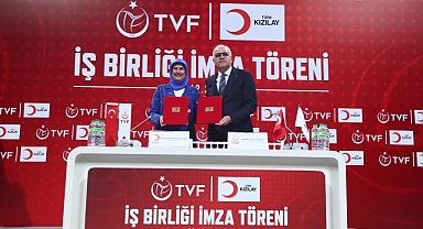 Türkiye Voleybol Federasyonu ile Türk Kızılay arasında iş birliği protokolü imzalandı