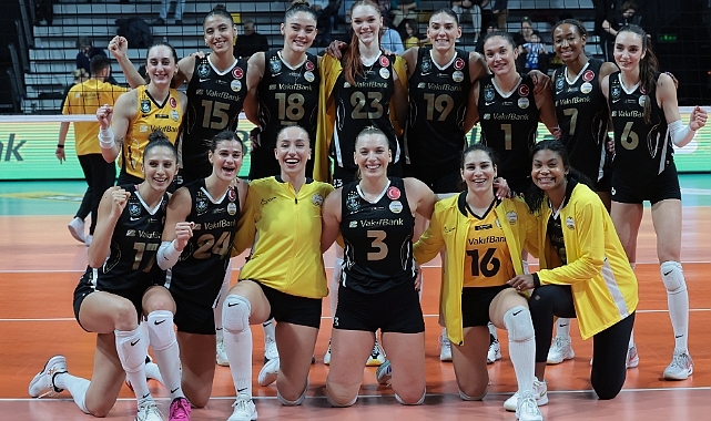 VakıfBank ilk yarıda nağmalup