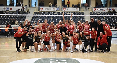 Vestel Manisa Büyükşehir Belediye Spor deplasmanda galip