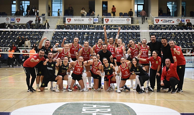 Vestel Manisa Büyükşehir Belediye Spor deplasmanda galip