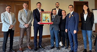 Ziraat Bankkart, CEV Başkanı ve heyeti ile görüştü