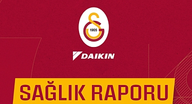 Galatasaray Daikin’de Frantti, Sylla ve Łukasik için sağlık açıklaması