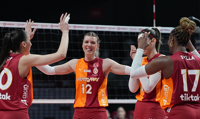 5 setlik mücadelenin kazananı Galatasaray Daikin