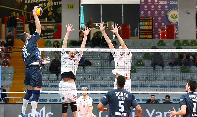 Bursa Büyükşehir Belediyespor evinde kazandı