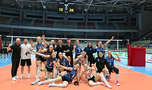 Çanakkale Belediyespor üç puanı üç sette aldı 