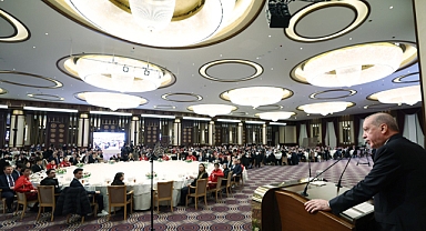 Cumhurbaşkanı Recep Tayyip Erdoğan, sporcularla bir araya geldi