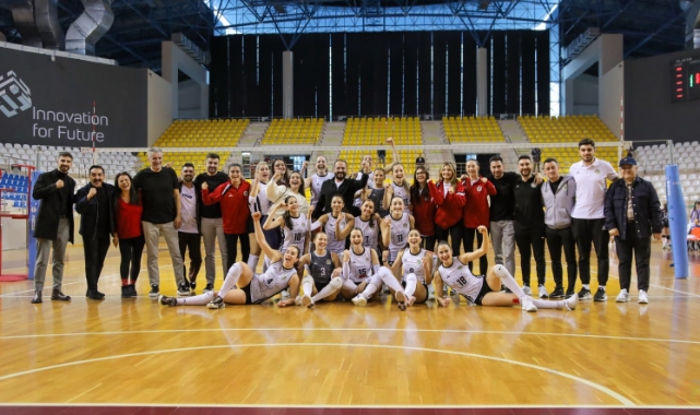 Etimesgut Belediyesi üç puanı dört sette aldı