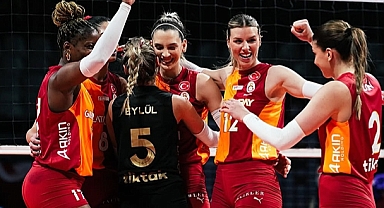Galatasaray Daikin, Zeren Spor'u 3-1 mağlup etti