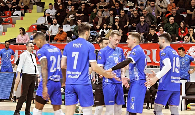 Gebze Belediyespor karar setinde güldü