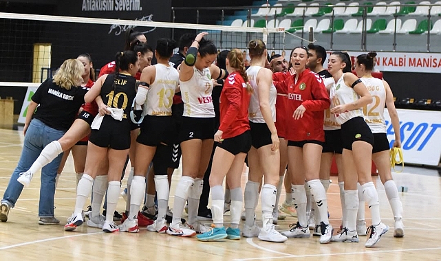 Lider Vestel Manisa Büyükşehir Belediyespor kazanmaya devam ediyor 