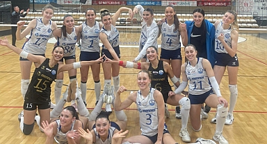 Merinos Voleybol’dan net galibiyet