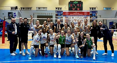 Nilüfer Belediyespor Aydın'da galip