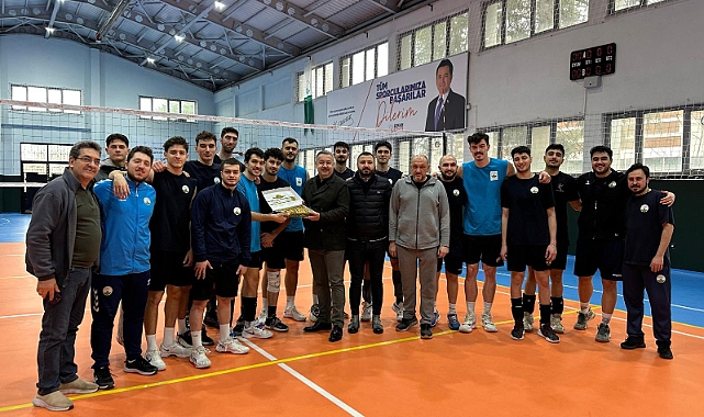 Osmangazi Belediyespor Başkanı Fatih Karayılan'dan takıma ziyaret