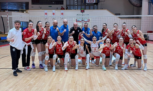 Sınav Koleji Samsunspor, TVF Spor Lisesi'ne set vermedi 