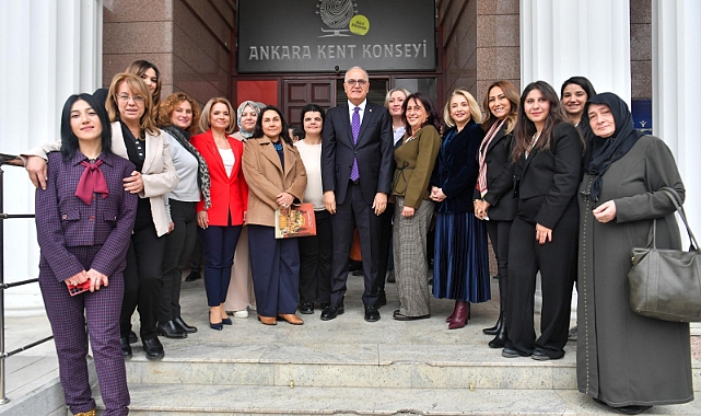 TVF Başkanı Mehmet Akif Üstündağ’dan Ankara Kent Konseyi’ne ziyaret