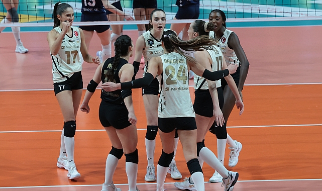 VakıfBank'tan evinde net galibiyet