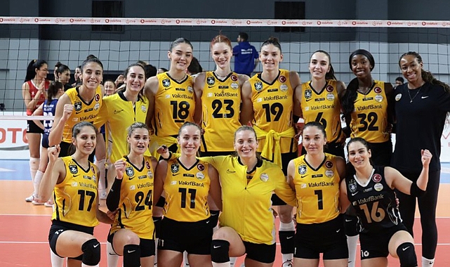 VakıfBank’tan net galibiyet