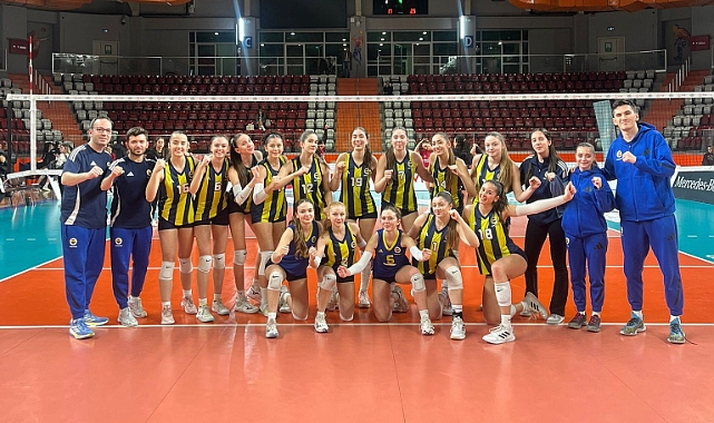 Yıldız Kız Süper Final mücadelesinde kazanan Fenerbahçe 