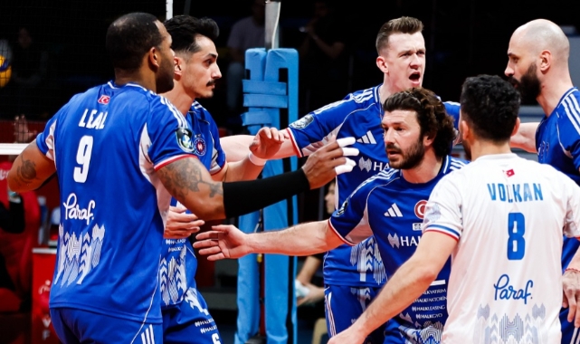 Ankara'da müthiş derbi: Halkbank 5 sette kazandı