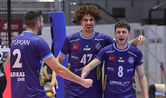 Arkas, Osmangazi Belediyespor'a set vermedi