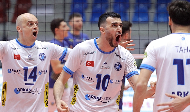 Arkas Spor, yarı finale yükseldi