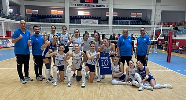 Merinos Voleybol sahasında kazandı