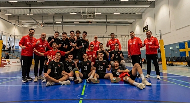 U18 Erkek Milli Takımımız, Portekiz'e set vermedi