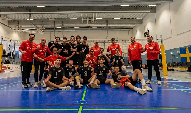 U18 Erkek Milli Takımımız, Portekiz'e set vermedi