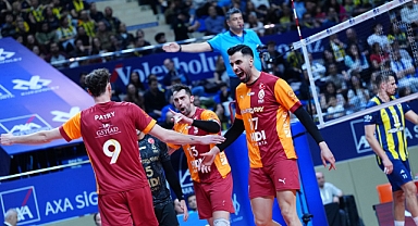 Derbiyi kazanan Galatasaray, Kupa Voley'de finale yükseldi