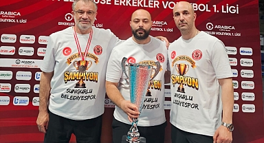 Efeler Ligi’nde oynayacak Sungurlu’da teknik ekibin şampiyonluk öyküsü