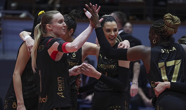 Galatasaray Daikin, Aras karşısında galip geldi