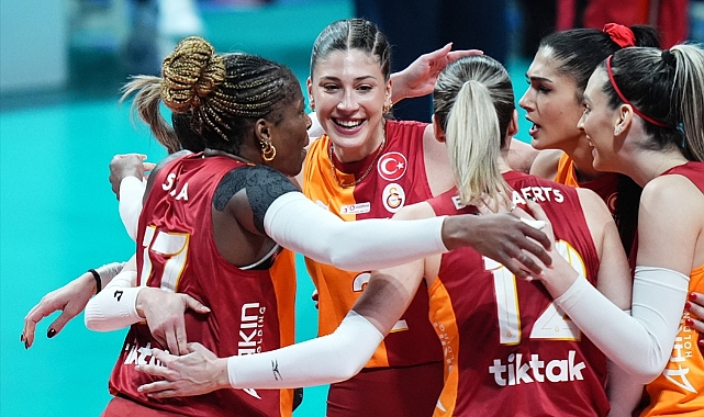 Galatasaray Daikin'den tarih: CEV Şampiyonu