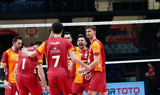 Halkbank'ı yenen Galatasaray finalde Ziraat Bankkart'ın rakibi oldu