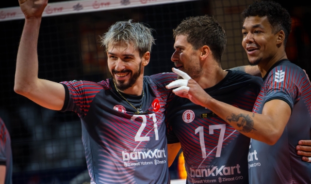 Ziraat Bankkart seride durumu 2-0 yaptı