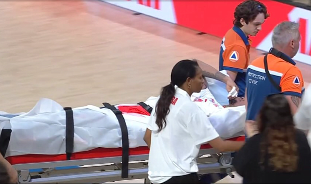 VNL'de kabus gecesi: Javier Concepcion salonu sedyeyle terk etti!