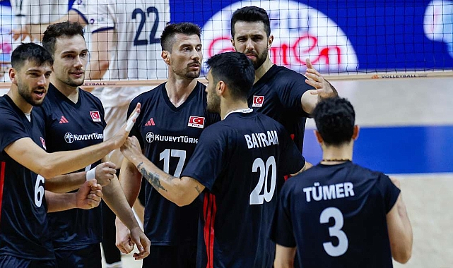 A Erkek Voleybol Milli Takımımız Slovenya karşısında mağlup oldu