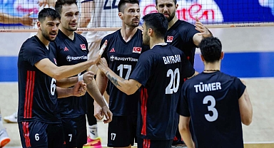A Erkek Voleybol Milli Takımımız Slovenya karşısında mağlup oldu