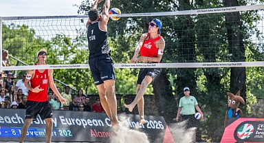 Temsilcilerimiz, CEV BV Nations Cup Finalleri'nde ilk gün maçlarını tamamladı