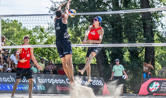 Temsilcilerimiz, CEV BV Nations Cup Finalleri'nde ilk gün maçlarını tamamladı