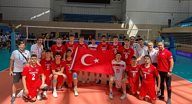 TVF Spor Lisesi Erkek Takımımız, Dünya Liseler Arası Voleybol Şampiyonası'na galibiyetle başladı