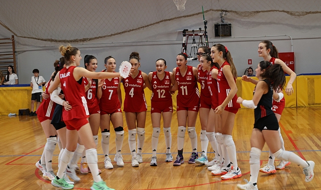 U16 Kadın Milli Takımımız, Sırbistan'ı 3-0 mağlup etti