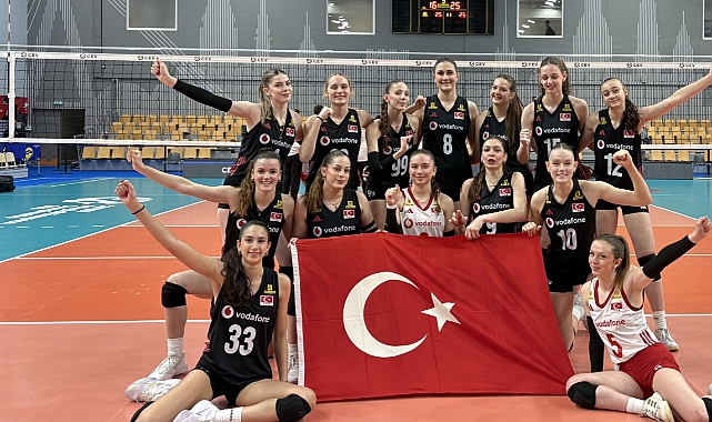 U18 Kadın Milli Takımımızdan 5'te 5